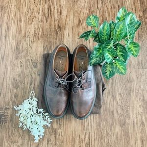 Hampshire low brown dress shoes